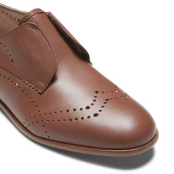 Outlet -coloured Leather Lace-up Shoes | Damen MANNISH ATTITUDE|SCHNÜRSCHUHE