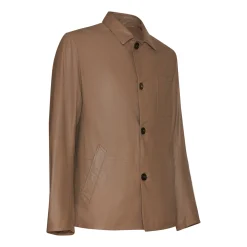 Shop Beige Reversible Suede Jacket | Herren KLEIDUNG