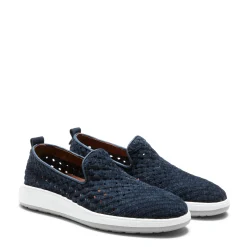 Best Sale Blue Woven Suede Sneaker | Herren SLIP-ON|ALLE SCHUHE