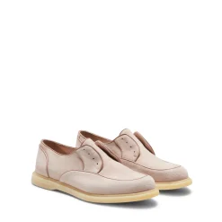 Hot Blush Pink Suede Lace-up Shoe | Damen SCHNÜRSCHUHE