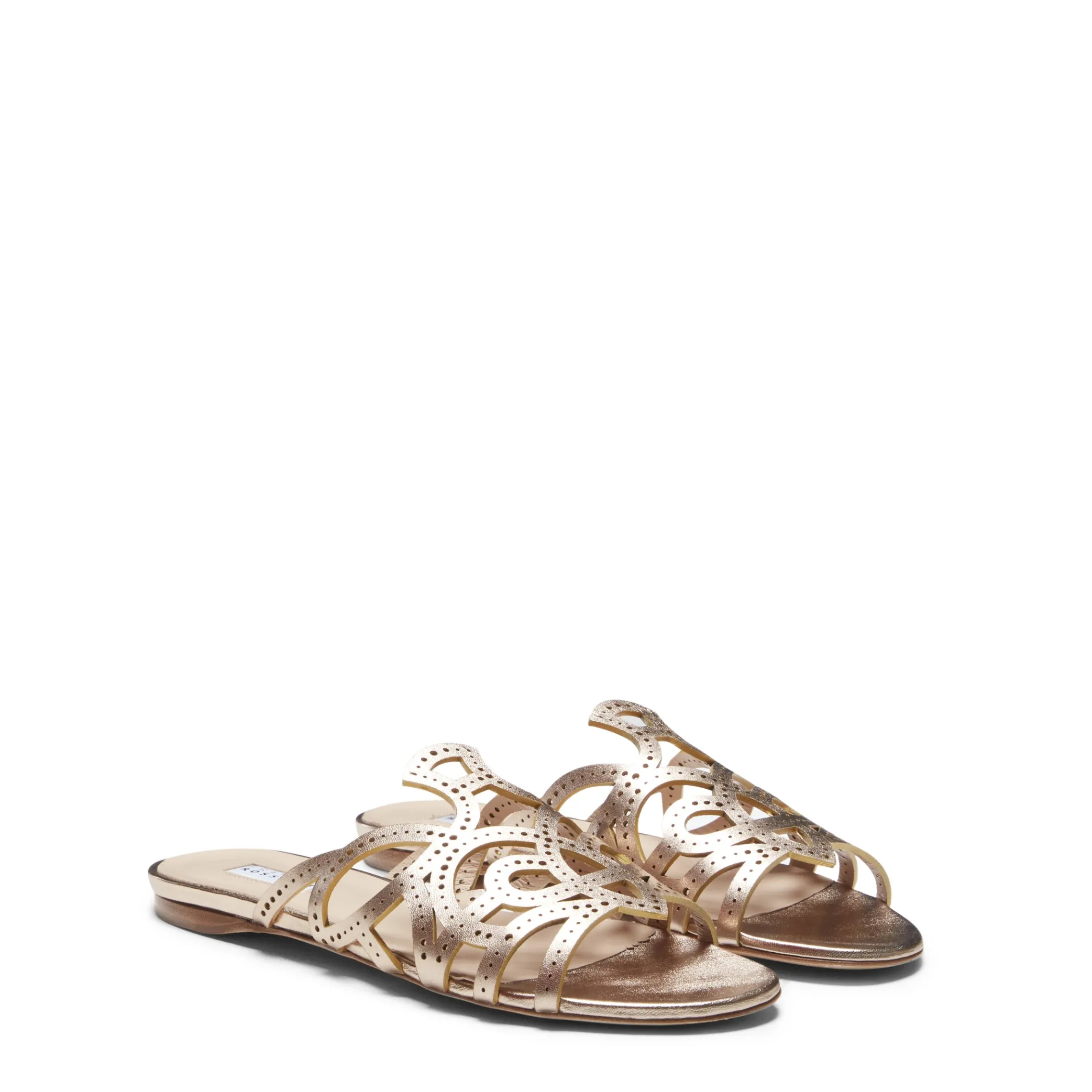 New Gold Leather Sandal | Damen SANDALEN|ALLE SCHUHE