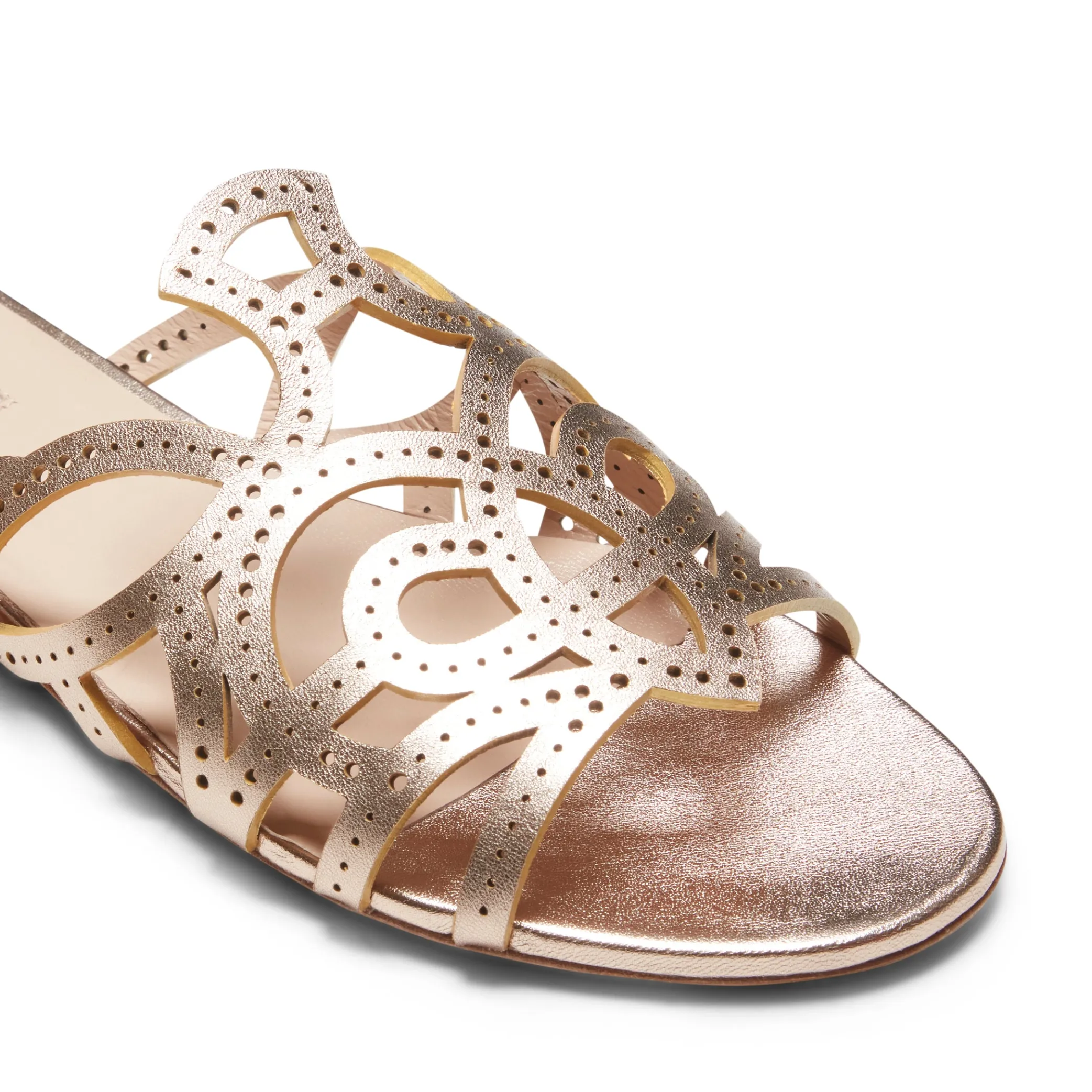 New Gold Leather Sandal | Damen SANDALEN|ALLE SCHUHE