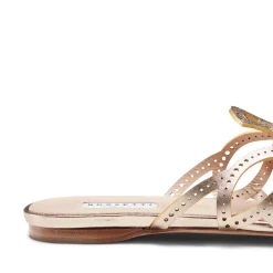 New Gold Leather Sandal | Damen SANDALEN|ALLE SCHUHE