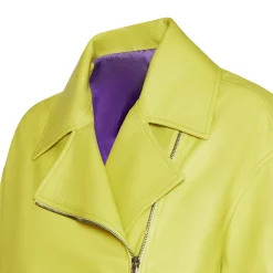 Clearance Lime Green Nappa Cape | Damen KLEIDUNG