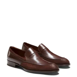 Fashion Leather And Suede Loafer | Herren MOKASSINS