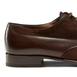 Store Leather And Suede Lace-up Shoe | Herren SCHNÜRSCHUHE