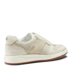 Sale Milk-white Leather And Fabric Sneaker | Herren SNEAKERS|ALLE SCHUHE