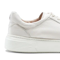 Shop Milk-white Leather Sneakers | Damen SPORTY MOOD|SNEAKERS