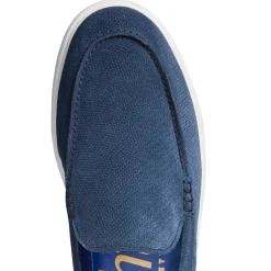 Online Mocassino Uomo In Suede Blu- Herren LIGHTNESS STEPS|MOKASSINS