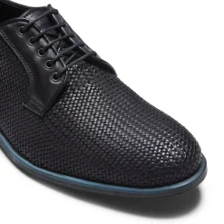 Hot Woven Leather Lace-up Shoe | Herren SCHNÜRSCHUHE