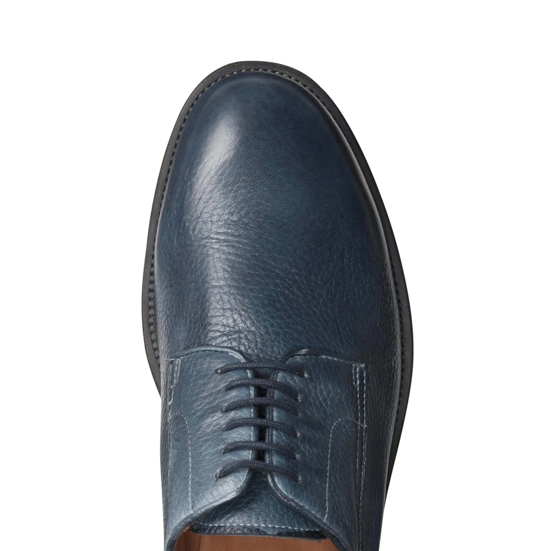 Best Sale Blue Leather Lace-up Shoe | Herren SCHNÜRSCHUHE|ALLE SCHUHE