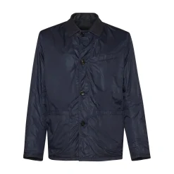 Sale Reversible Blue Suede Jacket | Herren KLEIDUNG