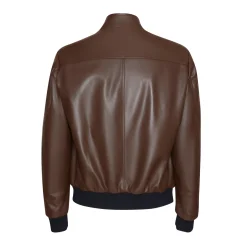 Best Sale Reversible Nappa Leather Bomber Jacket | Herren KLEIDUNG