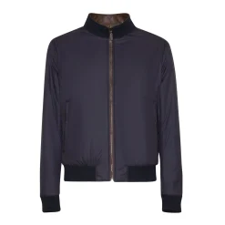 Best Sale Reversible Nappa Leather Bomber Jacket | Herren KLEIDUNG