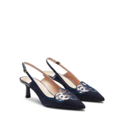 Cheap Sandalo Donna In Suede Blu- Damen TIMELESS ELEGANCE|PUMPS