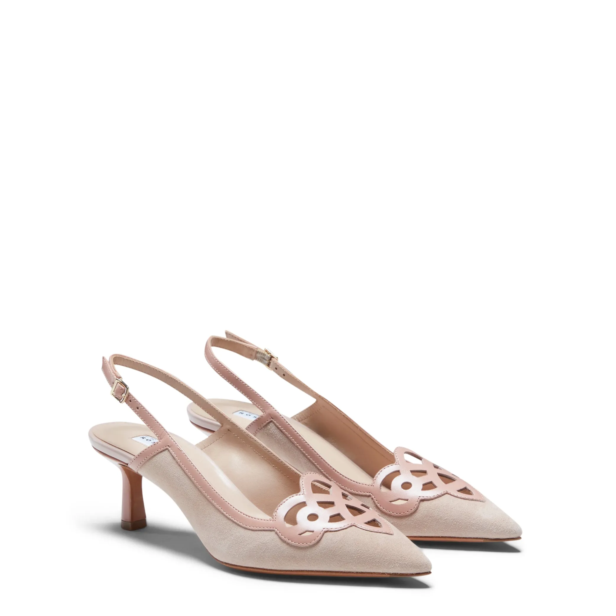 Clearance Sandalo Donna In Suede Fard- Damen PUMPS|TIMELESS ELEGANCE