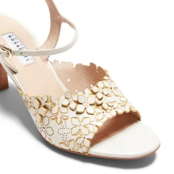 Discount Sandalo Donna Romantic Flower In Pelle- Damen GARDEN PARTY|SANDALEN