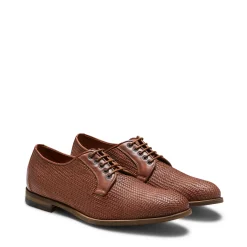 Flash Sale Woven Leather Lace-up Shoe | Herren SCHNÜRSCHUHE