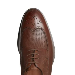 Hot Tobacco Couloured- Leather Derby Shoe Herren SCHNÜRSCHUHE