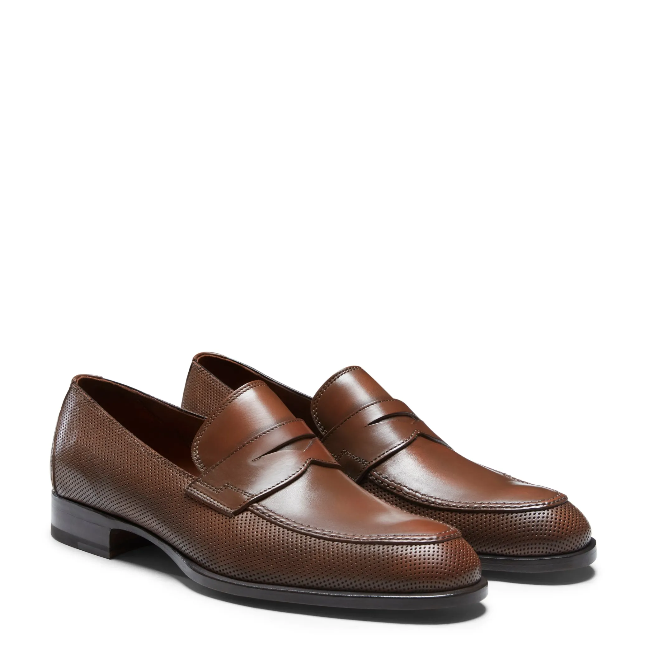 Sale Tobacco Couloured- Leather Loafer Herren MOKASSINS