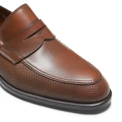 Sale Tobacco Couloured- Leather Loafer Herren MOKASSINS