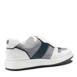 Shop And Blue Leather And Fabric Sneakers | Herren SNEAKERS|ALLE SCHUHE